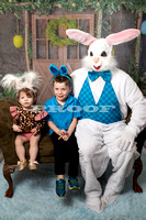 Luke & Natalie A. Easter Bunny 2021