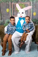 William & Caleb G. Easter Bunny 2021